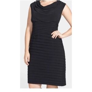 adrianna papell black dress Sz. 6